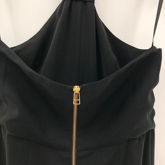 Shona Joy Knot Draped‎ Dress in Black - Picture 8 of 13